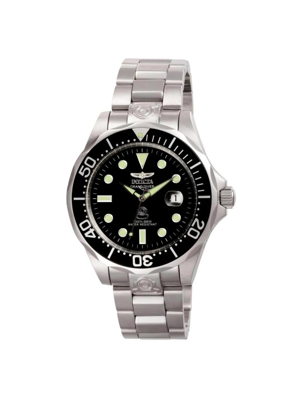 Invicta Grand Diver Deep Garrison Automatic Men's Watch - 47mm, Steel (3044)